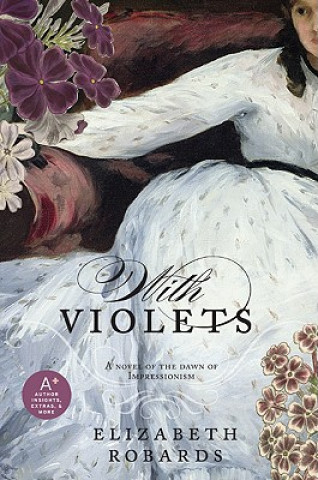 Book With Violets Elizabeth Robards