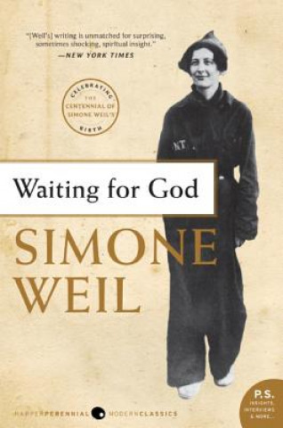 Kniha Waiting for God Simone Weil