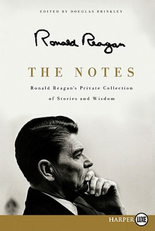 Książka Notes Large Print Ronald Reagan