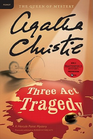 Könyv Three Act Tragedy Agatha Christie