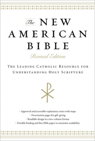Kniha New American Bible, Revised Edition, Hardcover, Black Harper Catholic Bibles