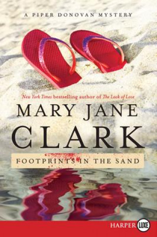 Carte Footprints in the Sand Mary Jane Clark