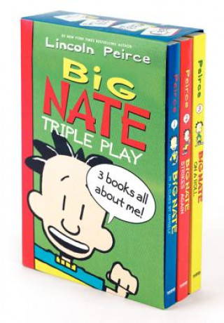 Könyv Big Nate Triple Play Box Set Lincoln Peirce