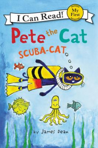 Carte Pete the Cat: Scuba-Cat James Dean