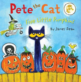 Book Pete the Cat: Five Little Pumpkins James Dean