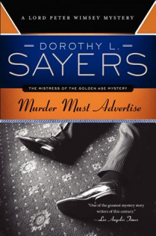 Carte Murder Must Advertise Dorothy L Sayers