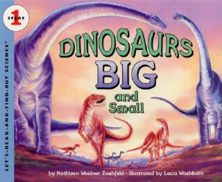 Kniha Dinosaurs Big and Small Kathleen Weidner Zoehfeld