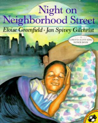Carte Night on Neighborhood Street Eloise Greenfield