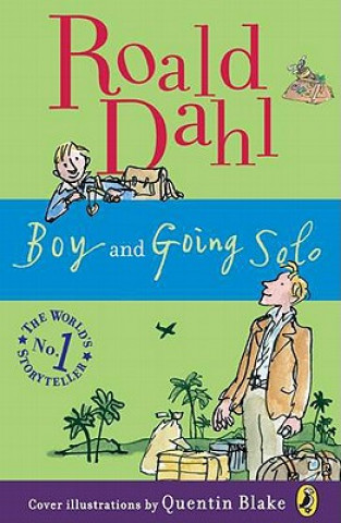 Carte Boy and Going Solo Roald Dahl