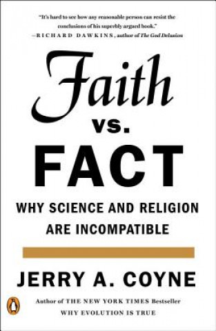 Kniha Faith versus Fact Coyne Jerry A