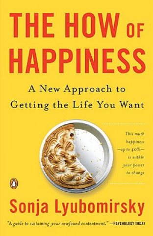 Knjiga How of Happiness Sonja Lyubomirsky