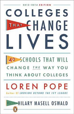 Könyv Colleges That Change Lives Loren Pope