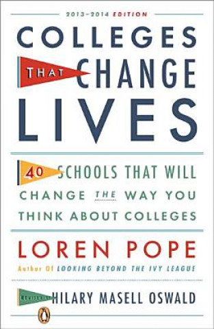 Kniha Colleges That Change Lives Loren Pope