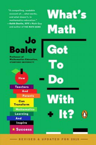 Könyv What's Math Got to Do With It? Jo Boaler