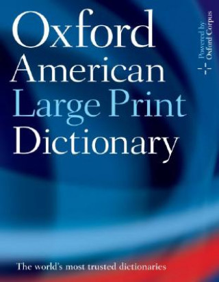Carte Oxford American Large Print Dictionary Oxford University Press