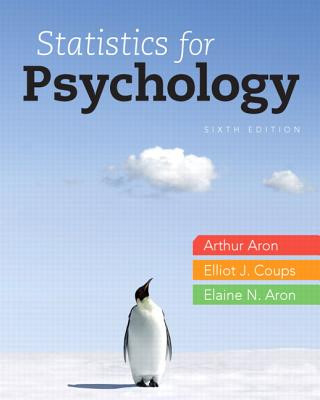 Kniha Statistics for Psychology Arthur Aron