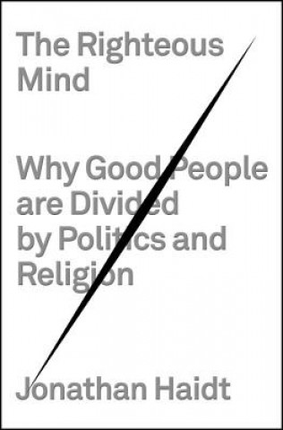 Kniha Righteous Mind Jonathan Haidt