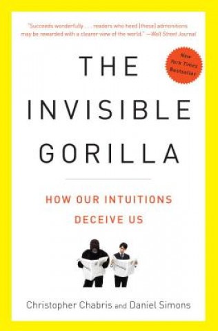 Kniha The Invisible Gorilla Christopher Chabris