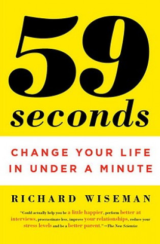 Carte 59 Seconds Richard Wiseman