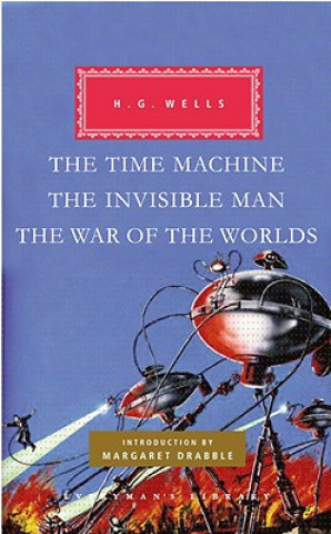 Carte Time Machine, The Invisible Man, The War of the Worlds H. G. Wells