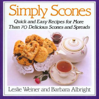 Książka SIMPLY SCONES Leslie Weiner