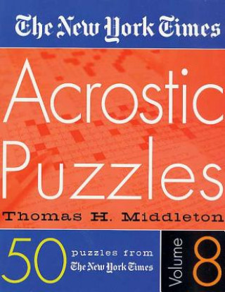 Book The New York Times Acrostic Puzzles Thomas H. Middleton