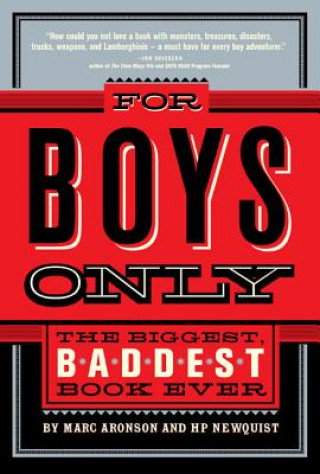 Kniha FOR BOYS ONLY Marc Aronson