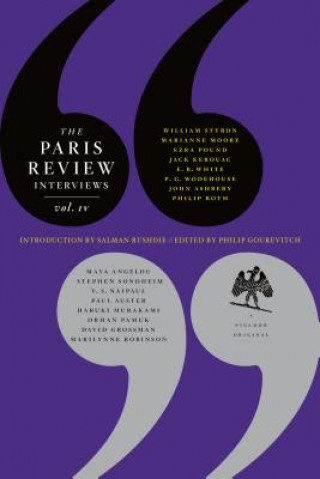 Kniha PARIS REVIEW INTERVIEWS IV Salman Rushdie