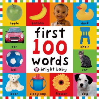 Book FIRST 100 WORDS BRIGHT BABY Roger Priddy