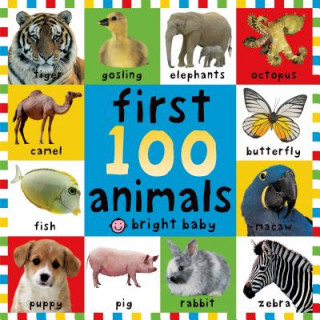 Kniha First 100 Animals Roger Priddy