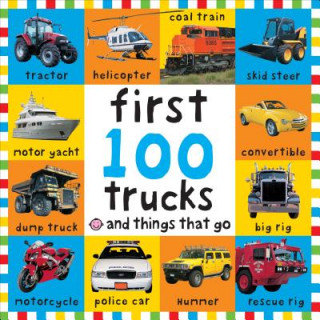Książka Big Board First 100 Trucks and Things That Go ROGER PRIDDY
