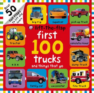 Book First 100 Trucks and Things That Go Lift-the-Flap Nicola Friggens