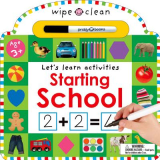 Carte WIPE CLEAN STARTING SCHOOL Roger Priddy