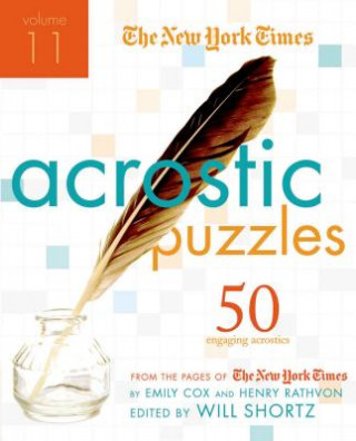 Kniha The New York Times Acrostic Puzzles Emily Cox