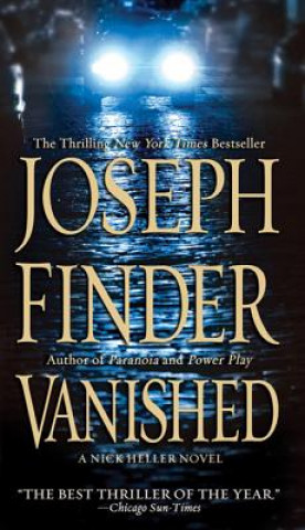 Kniha VANISHED Joseph Finder