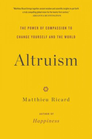 Könyv Altruism Ricard Matthieu