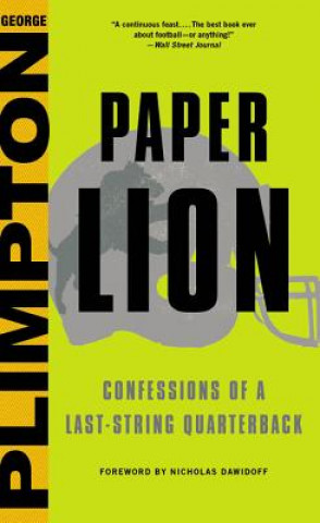 Carte Paper Lion George Plimpton