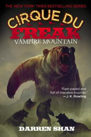 Carte Vampire Mountain Darren Shan