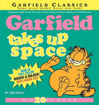 Książka Garfield Takes Up Space Jim Davis