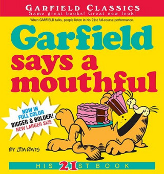 Kniha Garfield Says A Mouthful Jim Davis