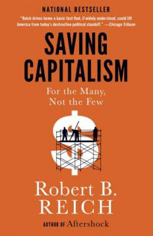 Kniha Saving Capitalism Robert B. Reich