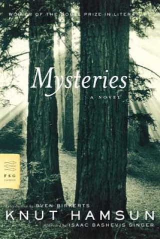 Kniha Mysteries Knut Hamsun