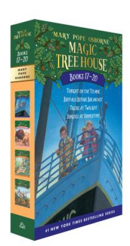 Carte Magic Tree House Books 17-20: the Mystery of the Enchanted Dog Mary Pope Osborne