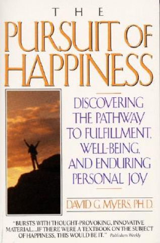 Book The Pursuit of Happiness David G Myers