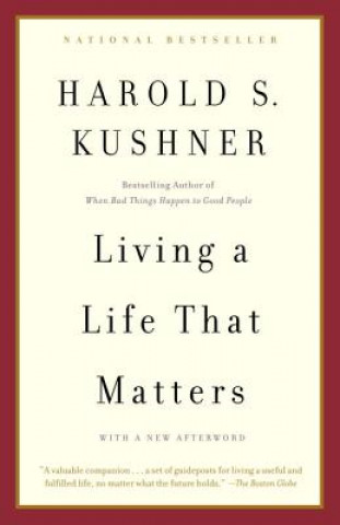 Kniha Living a Life That Matters Harold S. Kushner