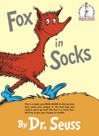 Kniha Fox in Socks Dr. Seuss