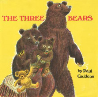 Kniha Three Bears Paul Galdone