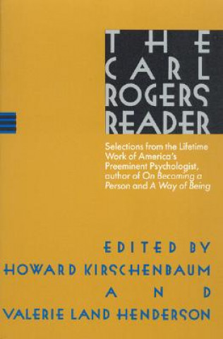 Knjiga The Carl Rogers Reader Carl R. Rogers