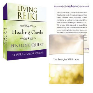 Könyv Living Reiki Healing Cards Penelope Quest