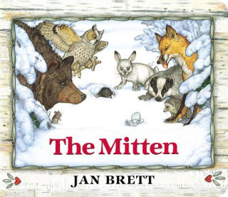 Kniha The Mitten Jan Brett